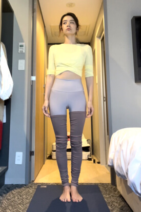 骨格が整い使われたい筋肉がごく自然に使われている